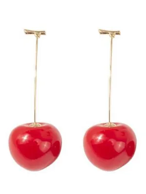 1 Pair Stud Earrings Drop Earrings For Street Date Alloy Classic Cherry for Women