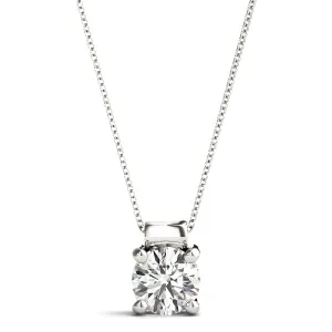 14K Diamond Necklace / Pendant semi-mount