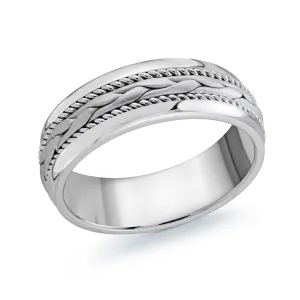 14K White Gold Ring from the Prestige Collection by Malo - MRD-061-7W