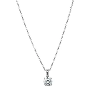 18ct White Gold .71ct Diamond Blossom Pendant