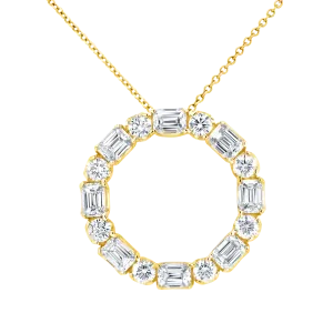 4.31ctw Medallion Diamond Fashion Pendant