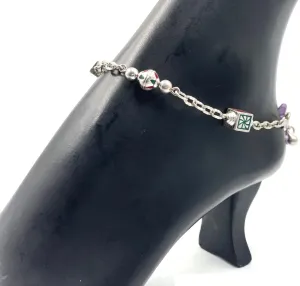 925 Sterling Silver Anklet - #102