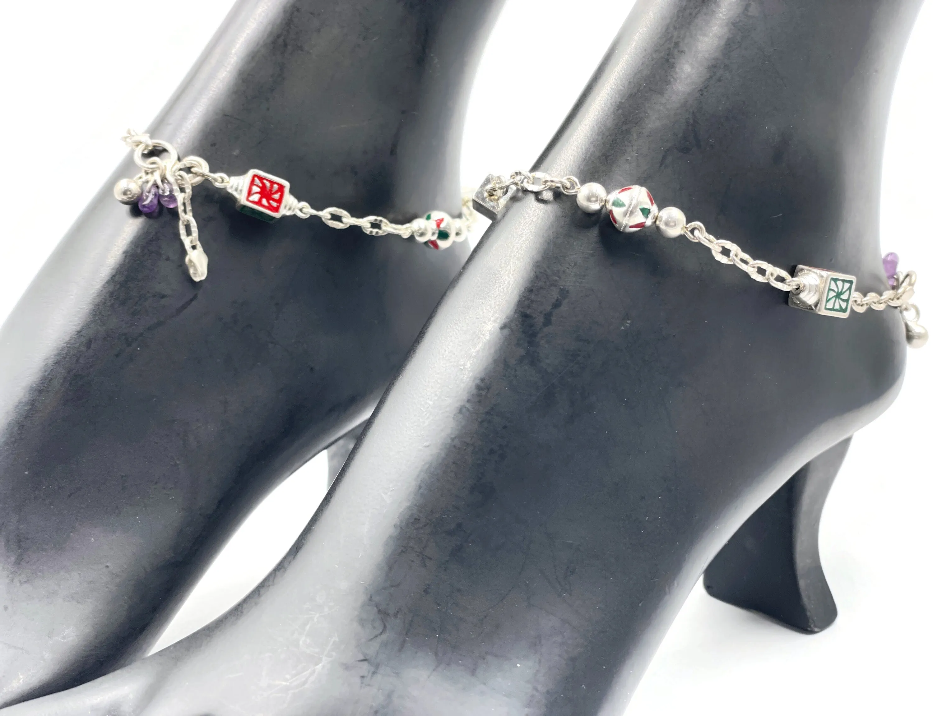 925 Sterling Silver Anklet - #102