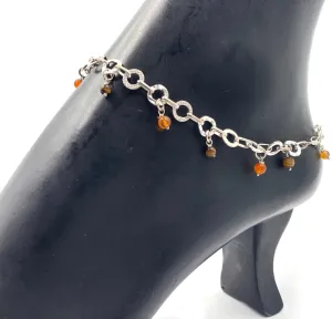 925 Sterling Silver Anklet - #104