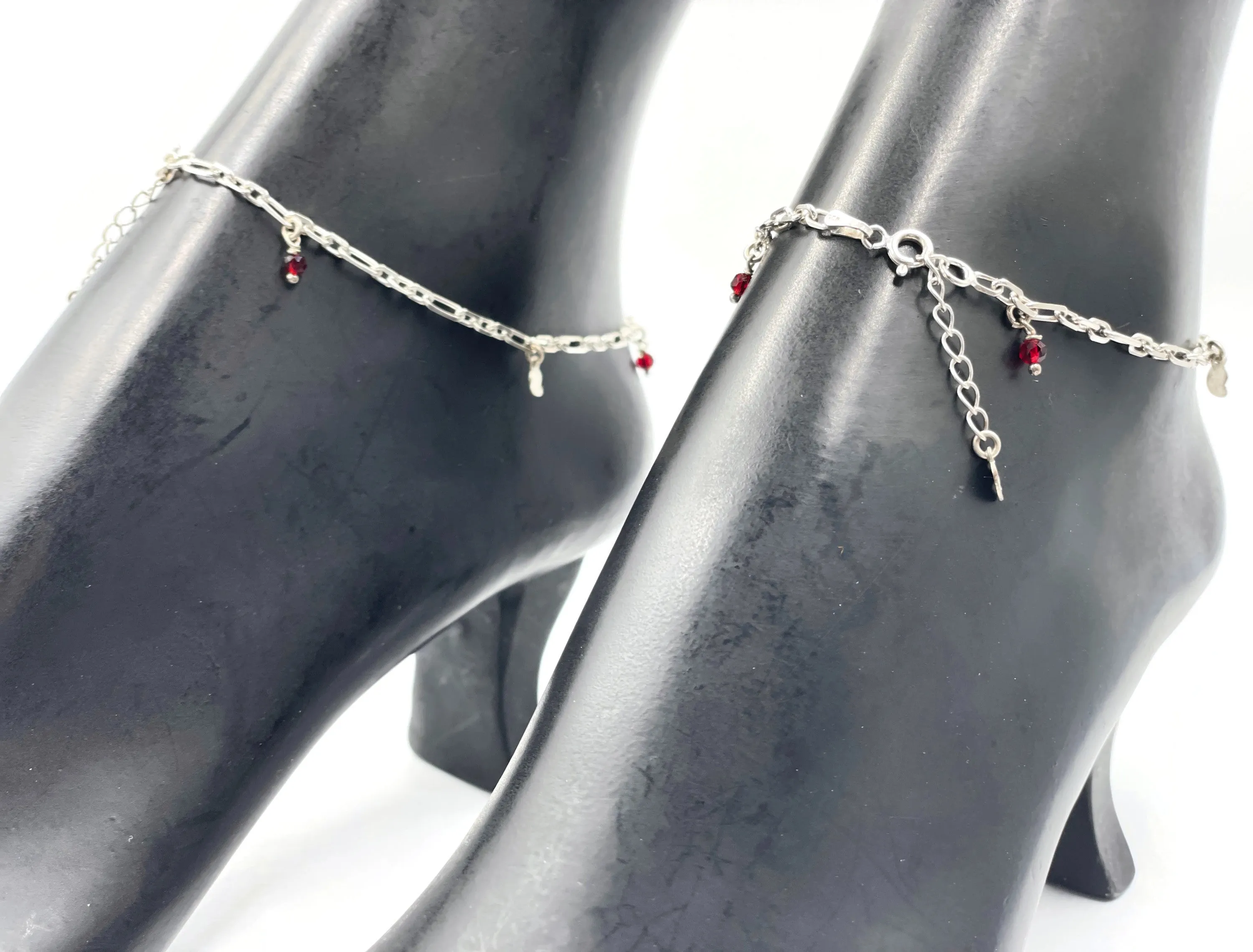 925 Sterling Silver Anklet - #106