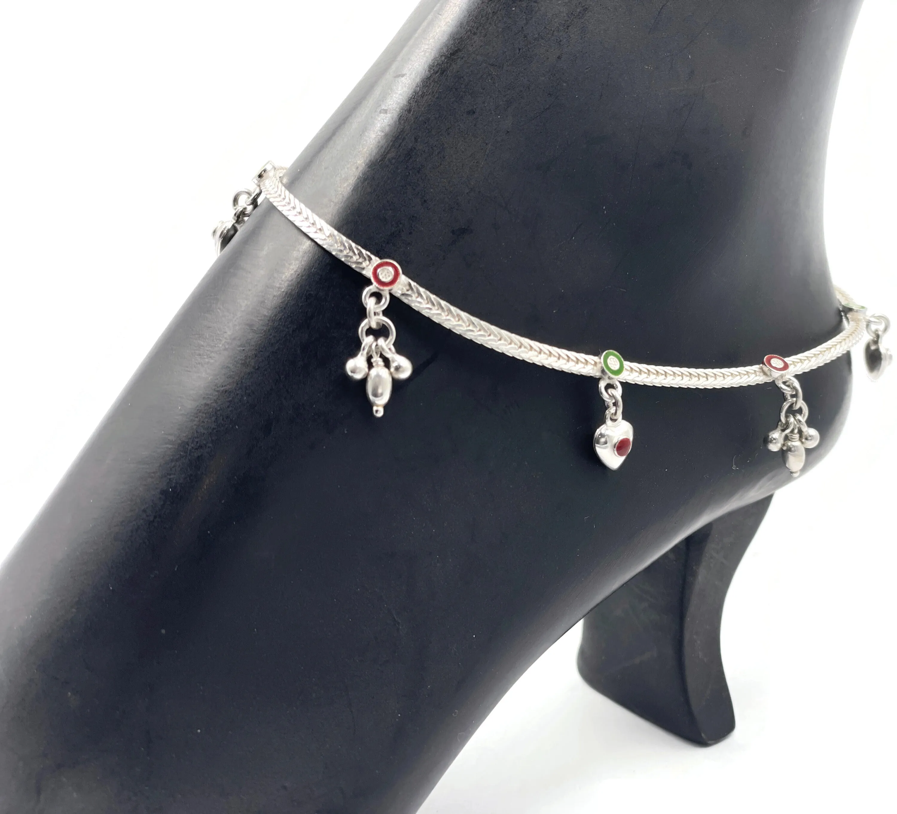 925 Sterling Silver Anklet - #108