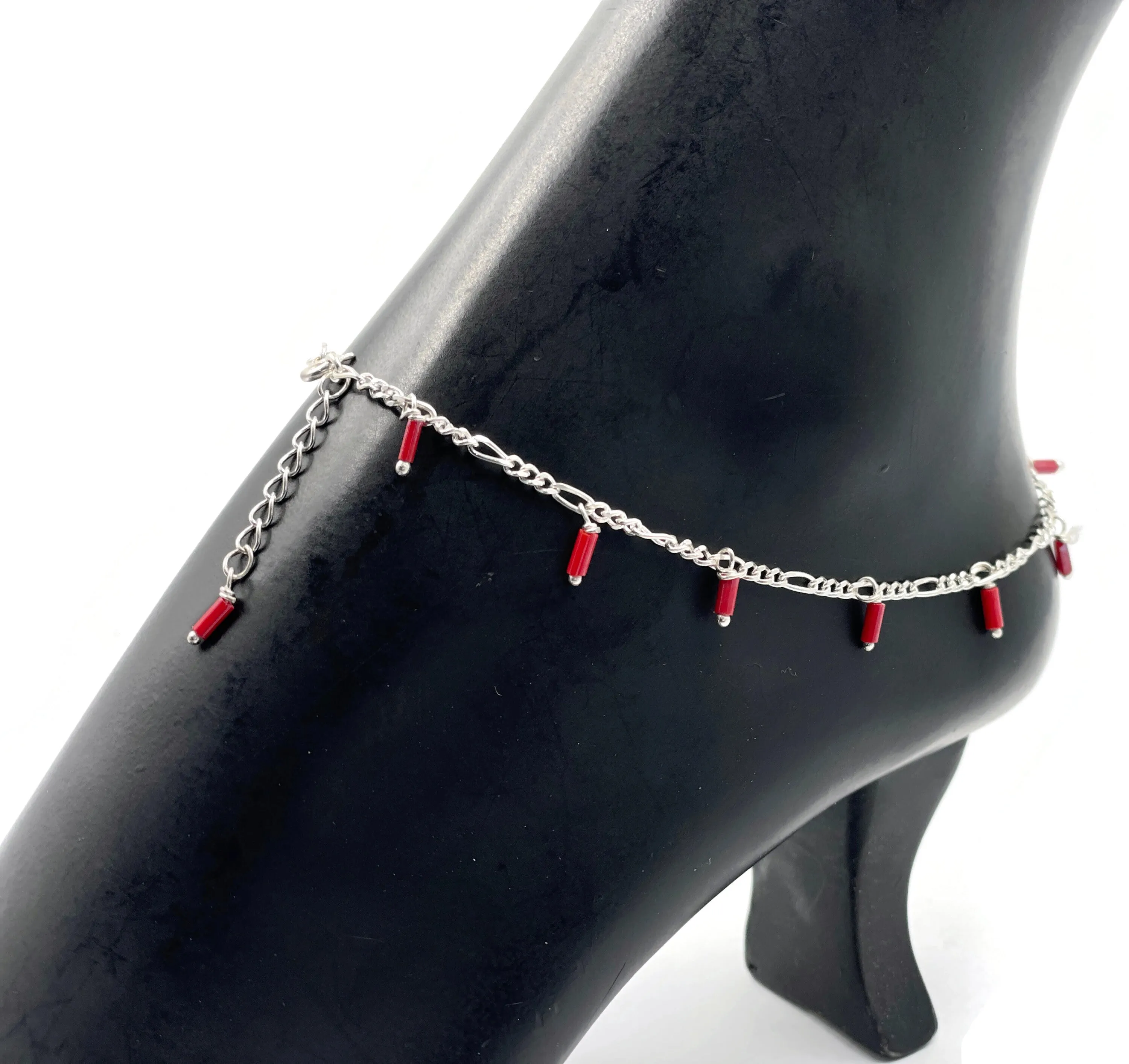 925 Sterling Silver Anklet - #90