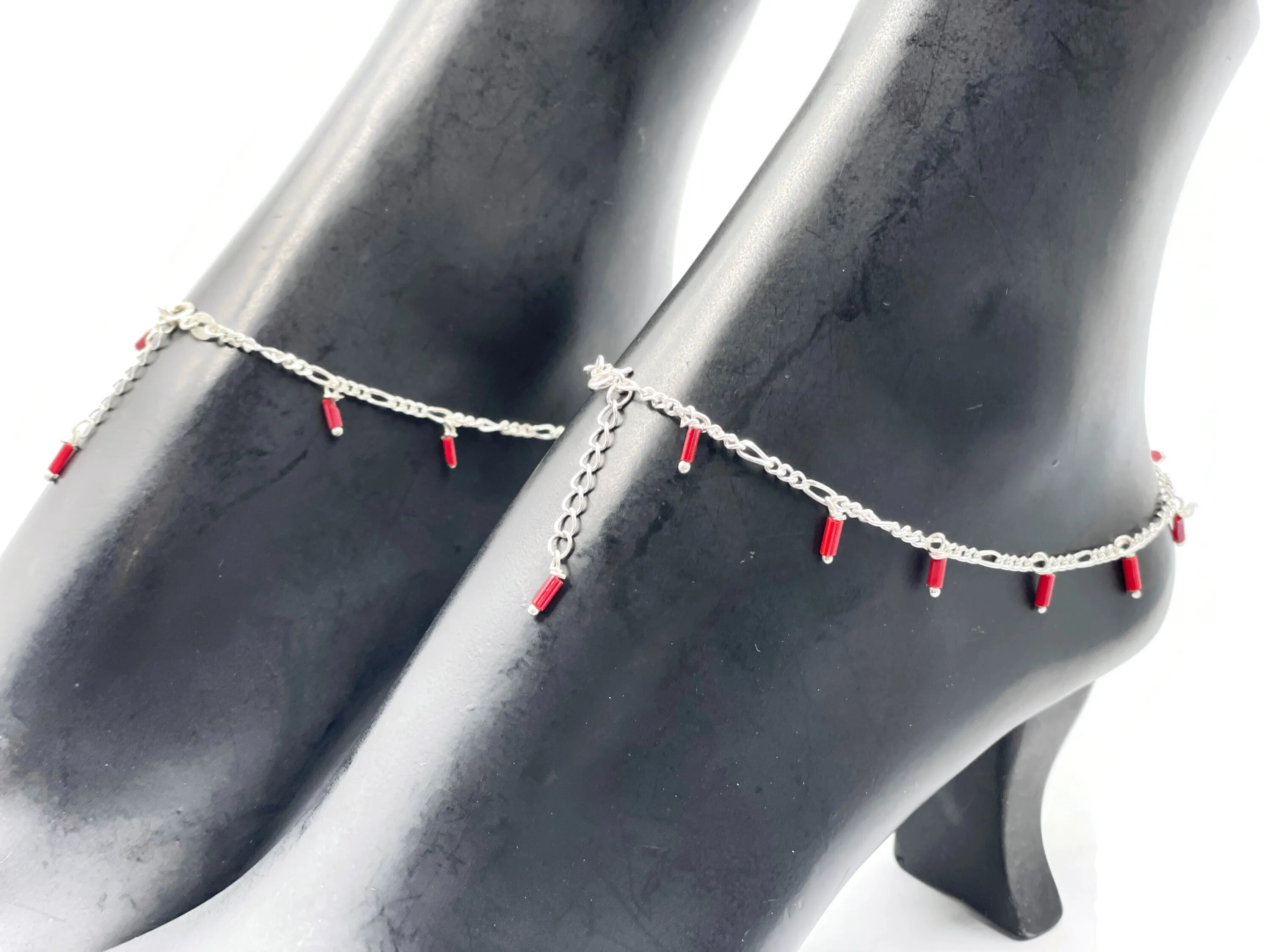 925 Sterling Silver Anklet - #90