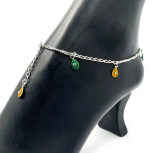 925 Sterling Silver Anklet - #96