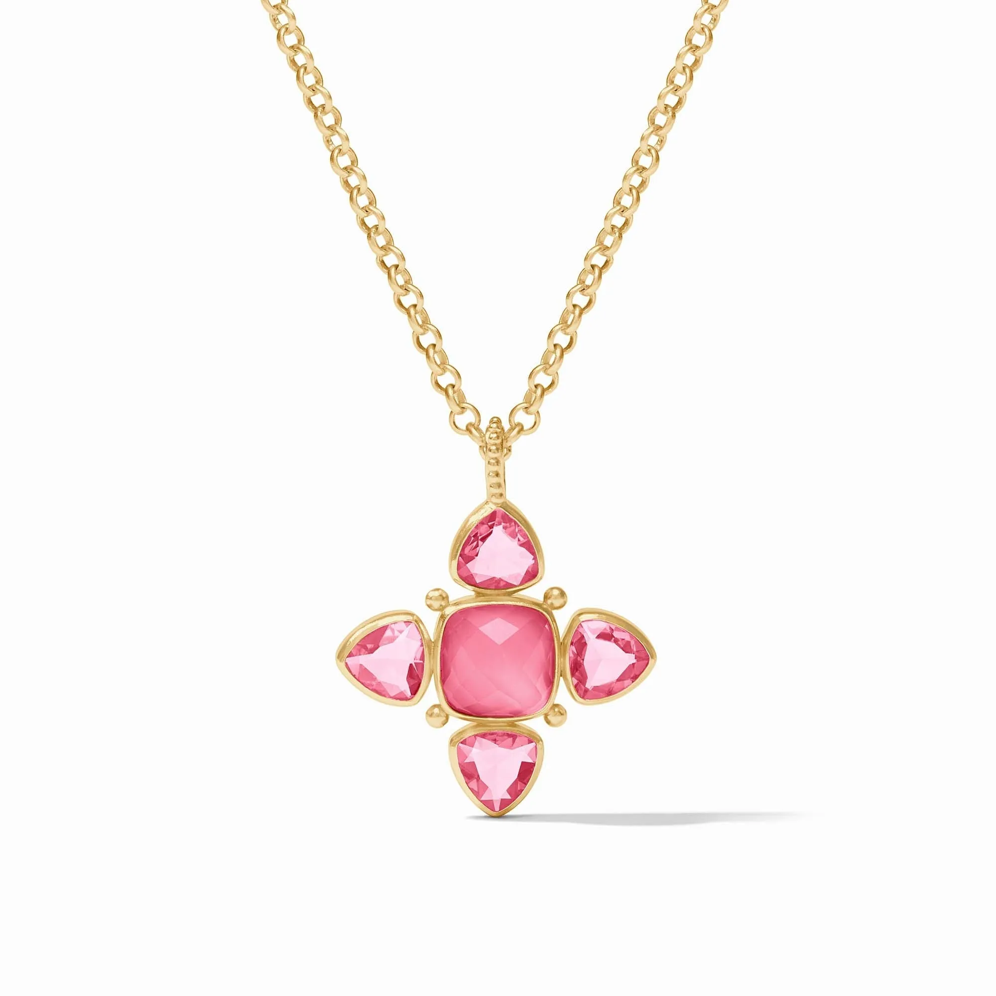 Aquitaine Pendant - Peony Pink