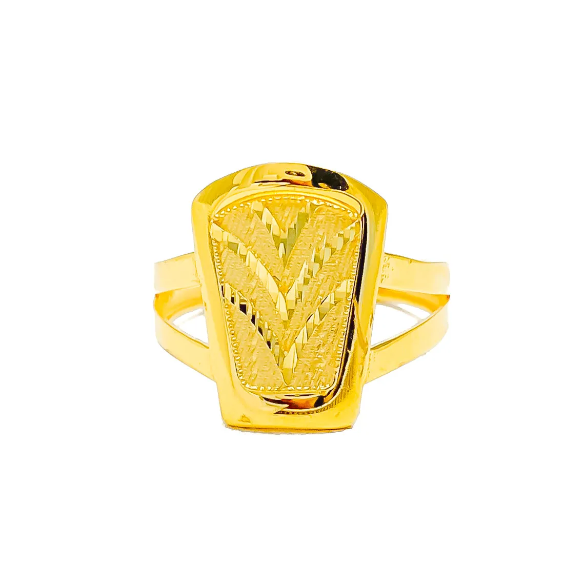 Attractive Radiant Turkish 22k Gold Ring