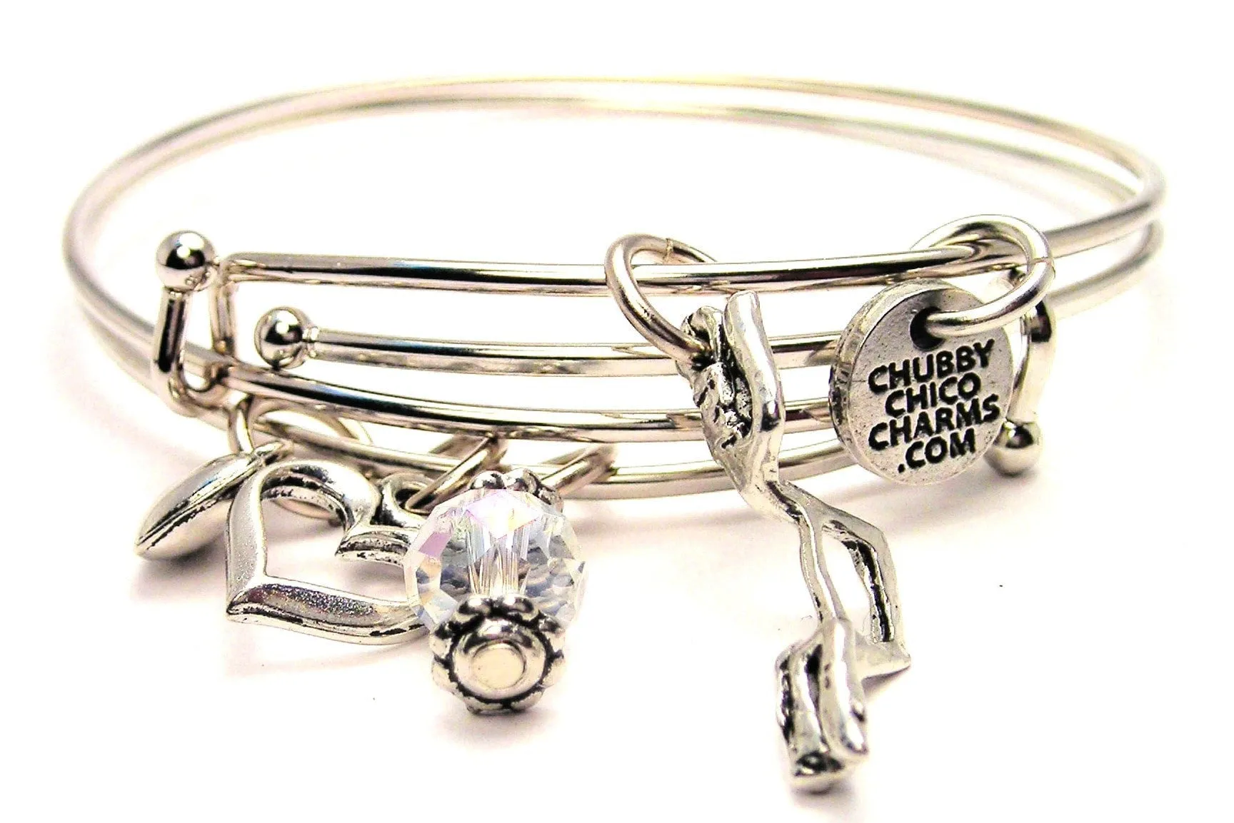 Bike Handle Bars Expandable Bangle Bracelet Set