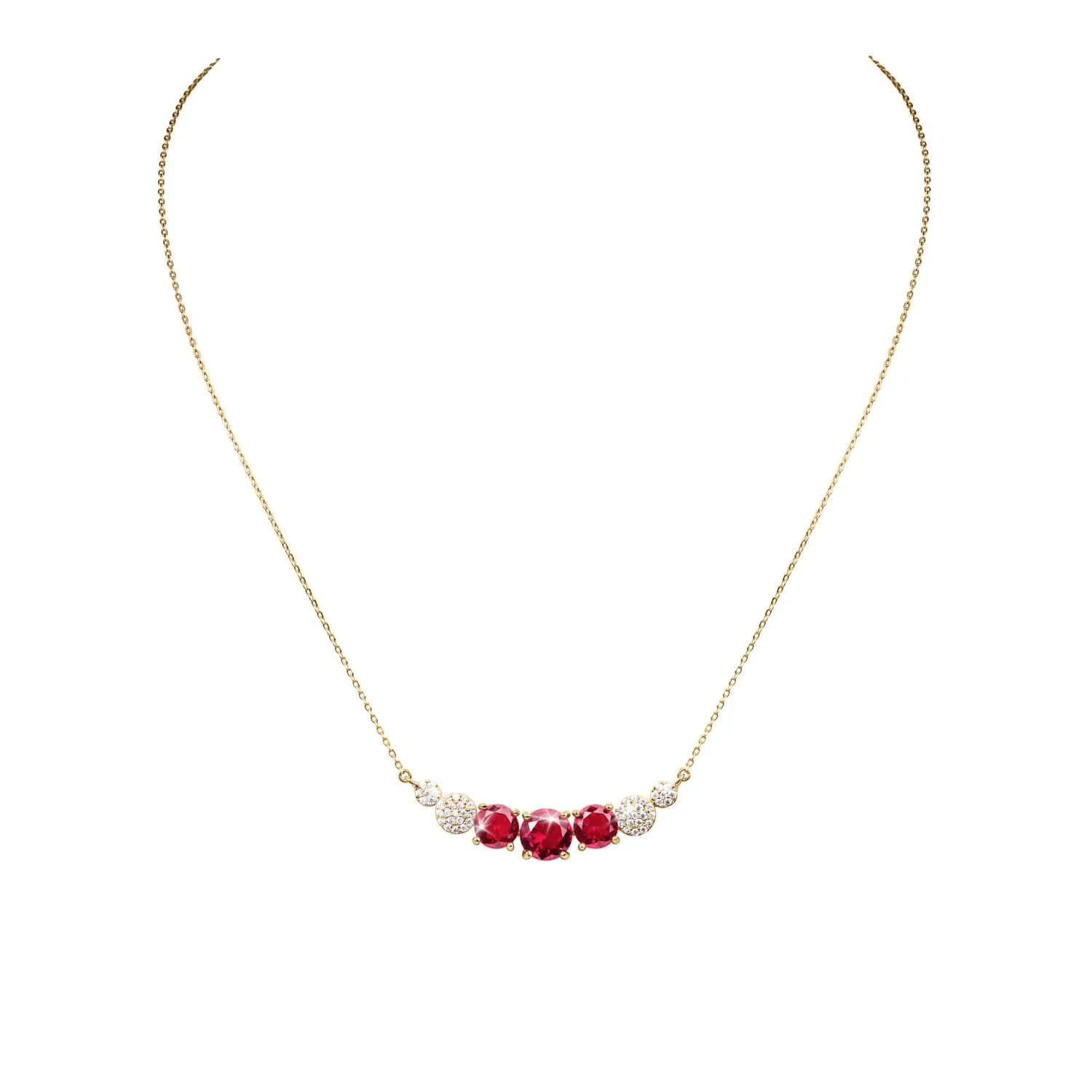 Candy Cherry Red Necklace