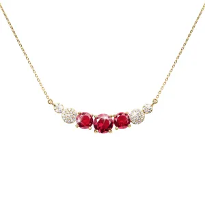 Candy Cherry Red Necklace