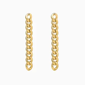 Chain Earrings Gold