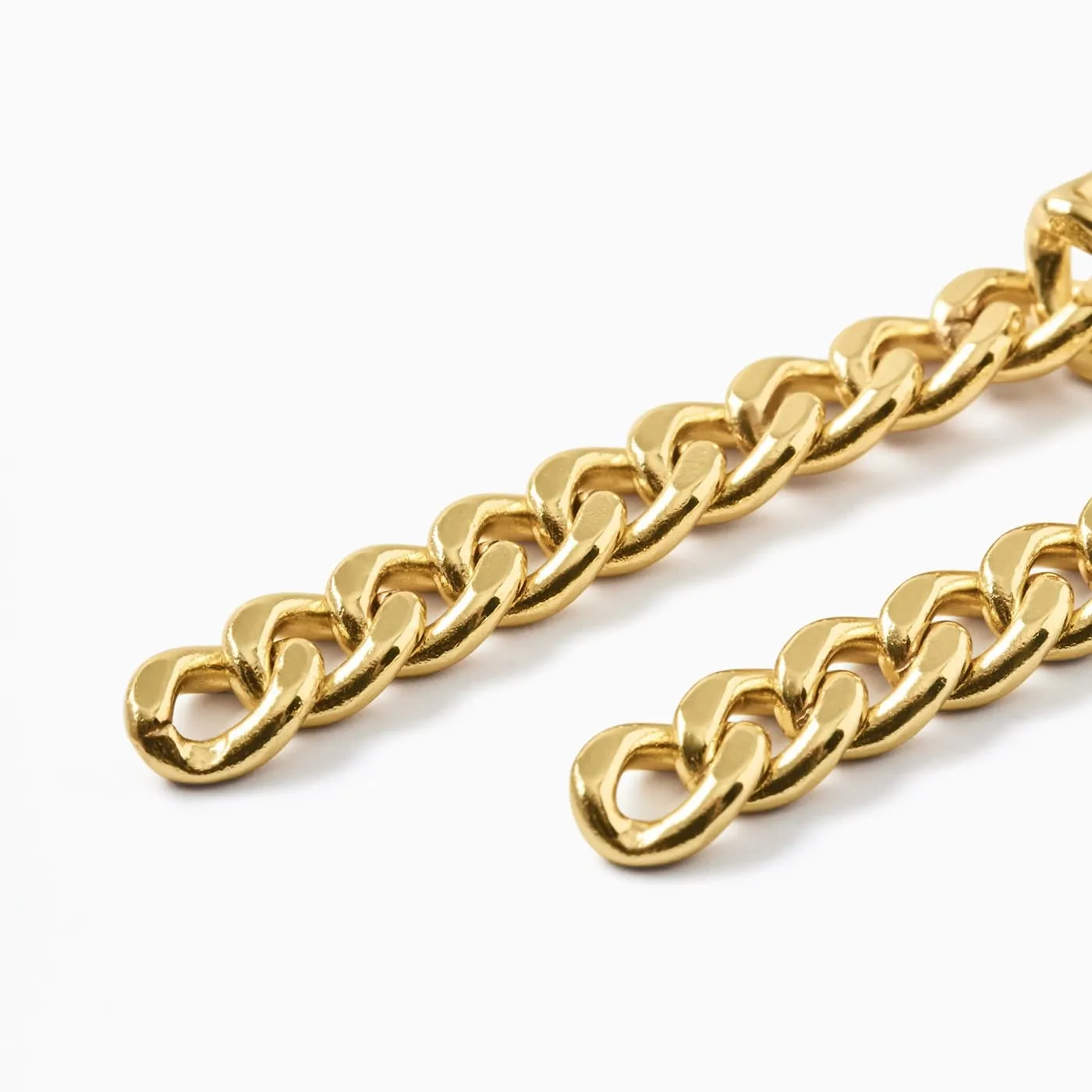 Chain Earrings Gold