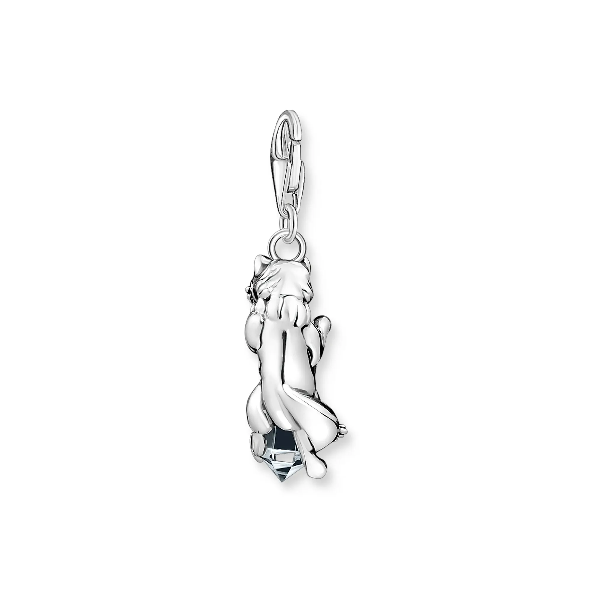 Charm Pendant Fox silver