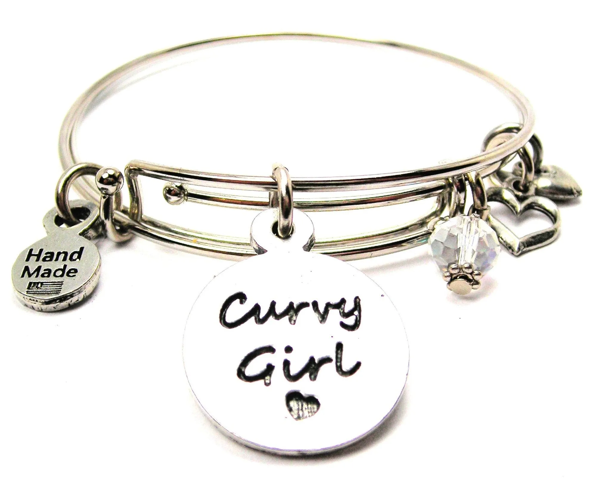 Curvy Girl Expandable Bangle Bracelet Set