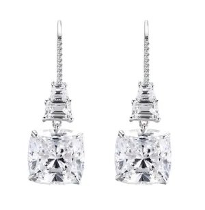 Cushion Drop Earrings 8E028CLP