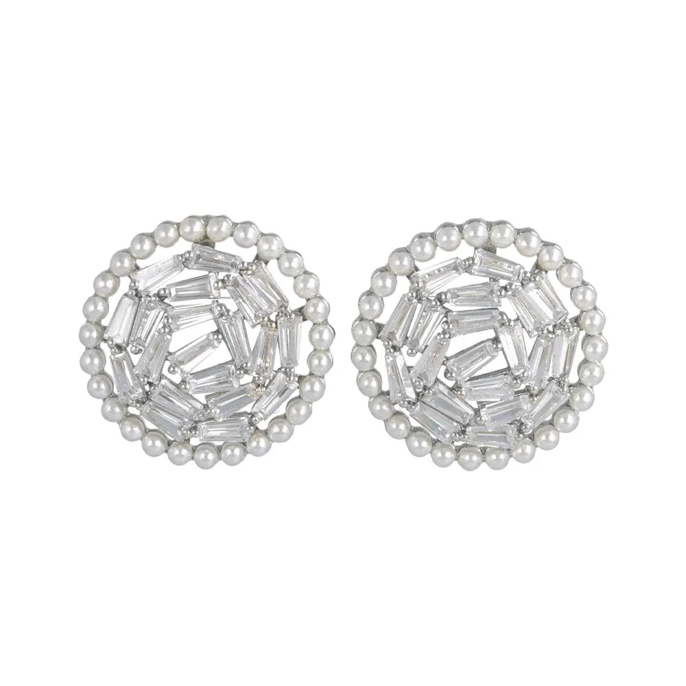 Decorative Circle Earrings