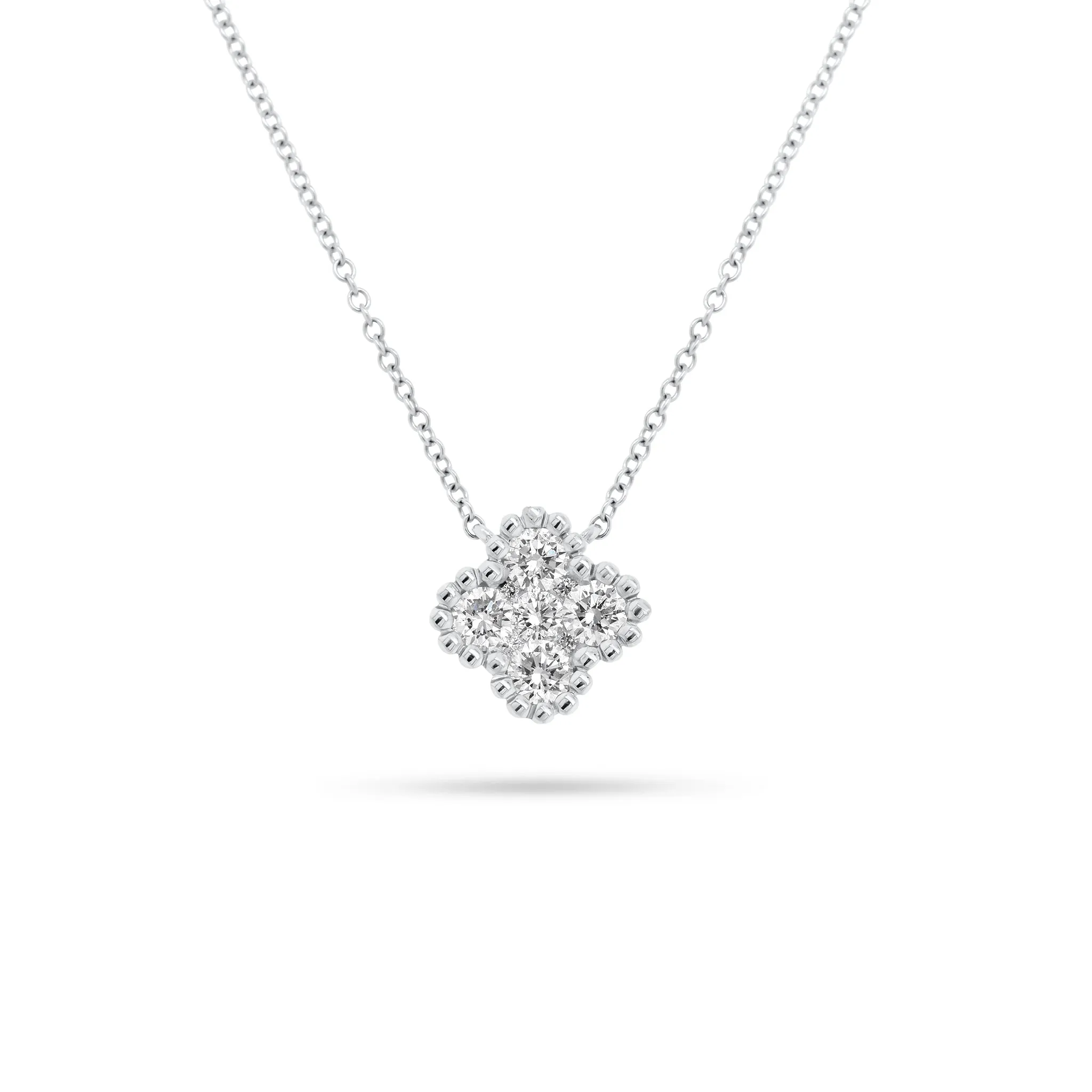 Diamond Clover Necklace