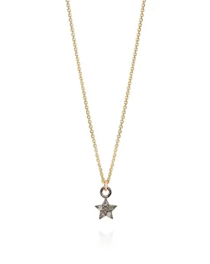 Diamond Set Star Necklace