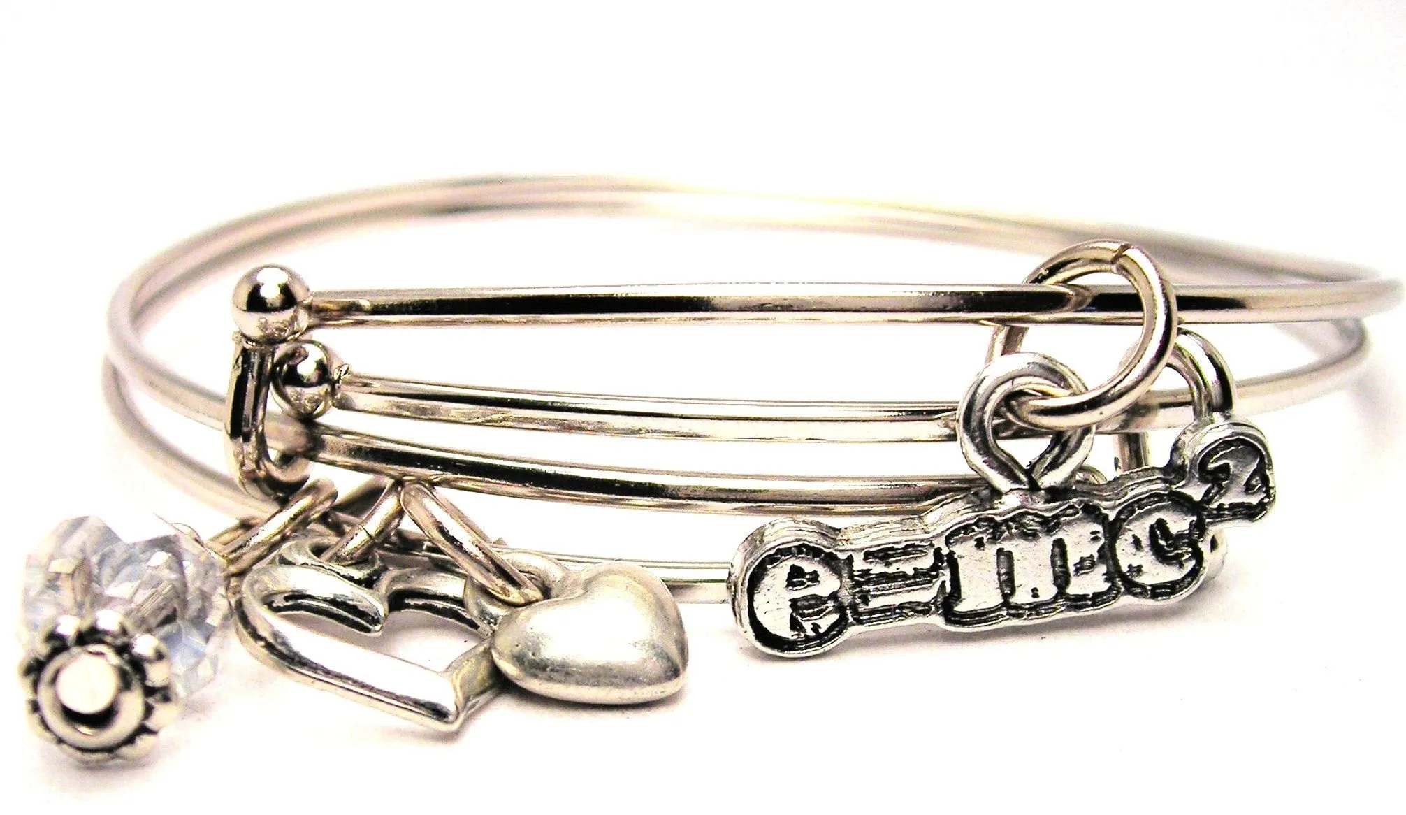 E=Mc2 Expandable Bangle Bracelet Set