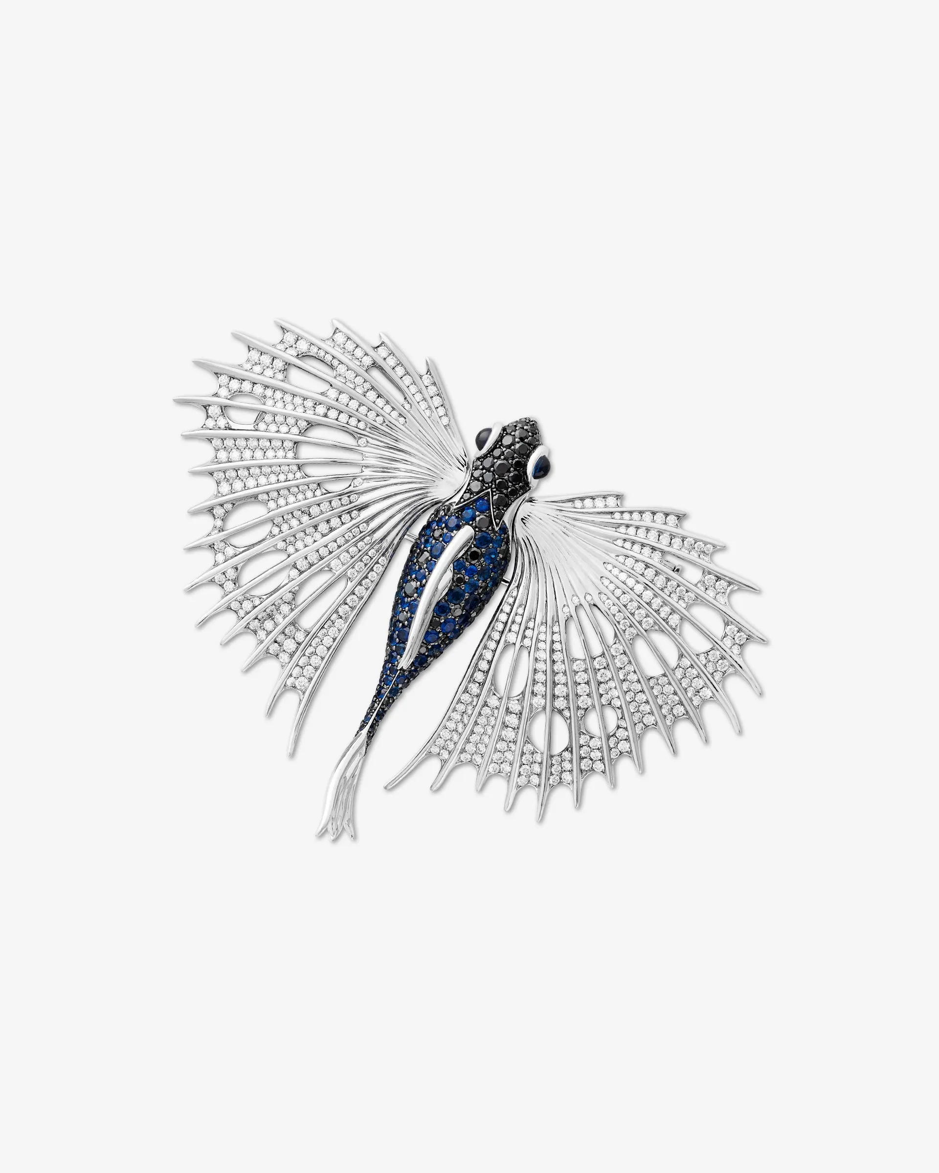 Flying Fish Brooch