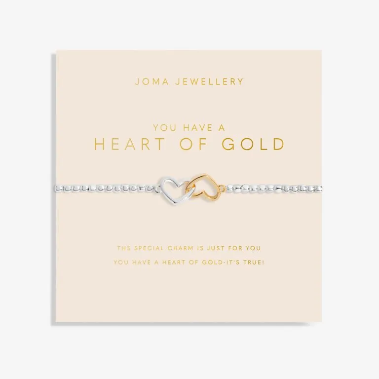 Forever Yours 'You Have A Heart Of Gold' Bracelet