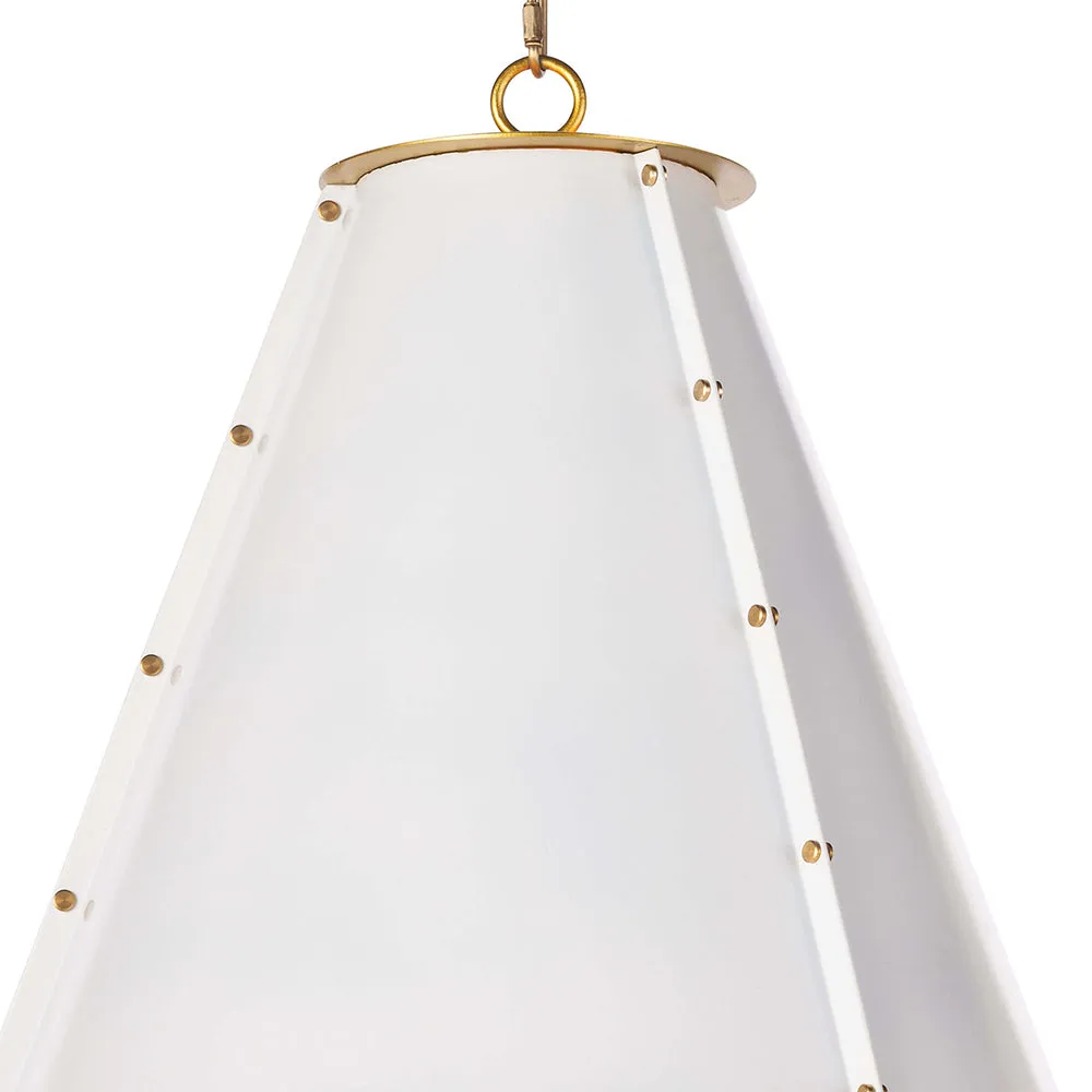 French Maid White Chandelier