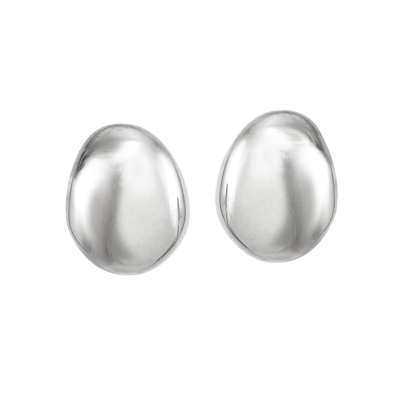 Galina Studs - Medium - Silver