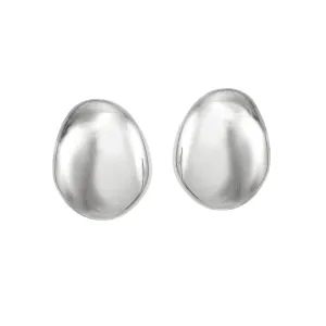 Galina Studs - Medium - Silver