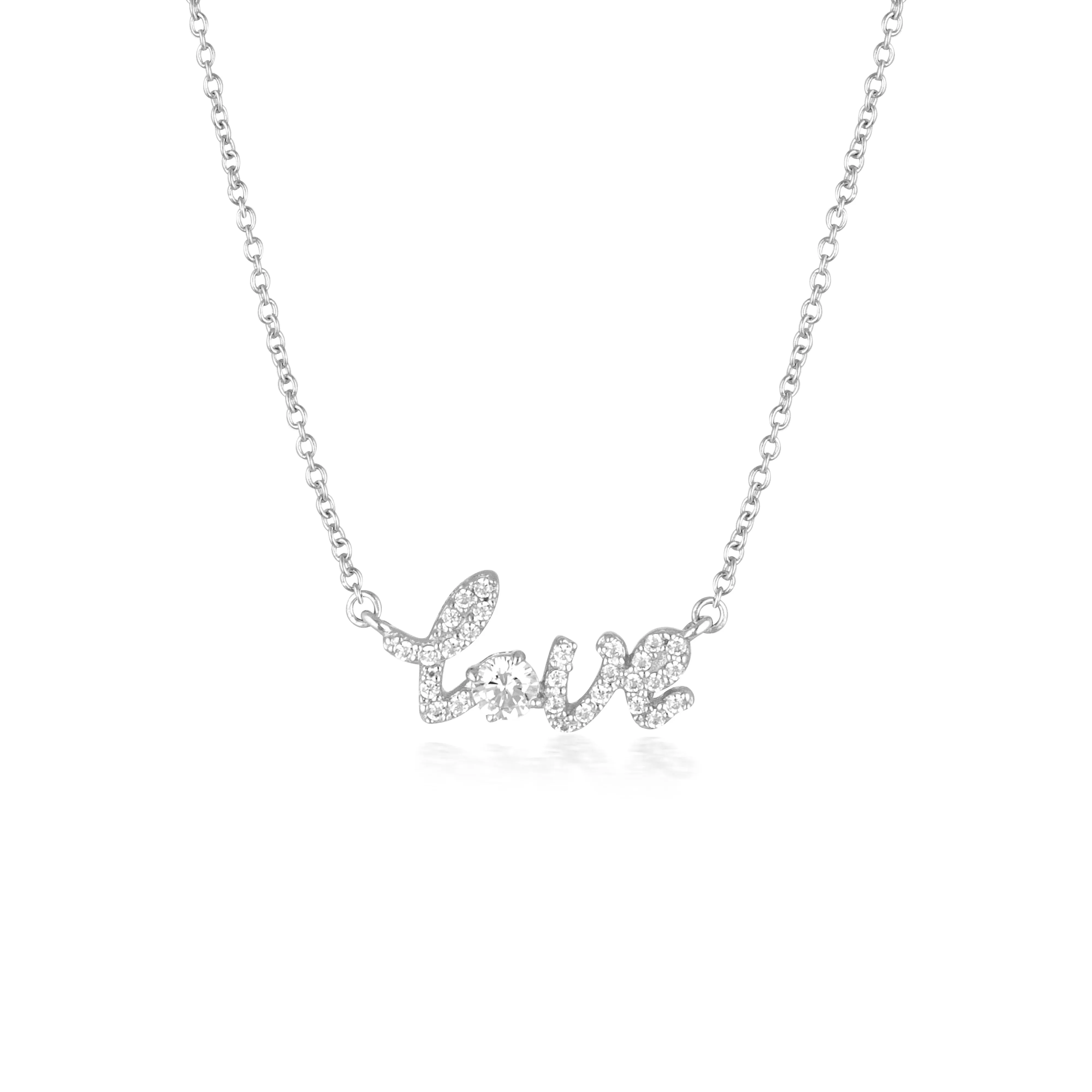 Georgini Noel Nights Sterling Silver Love Chain