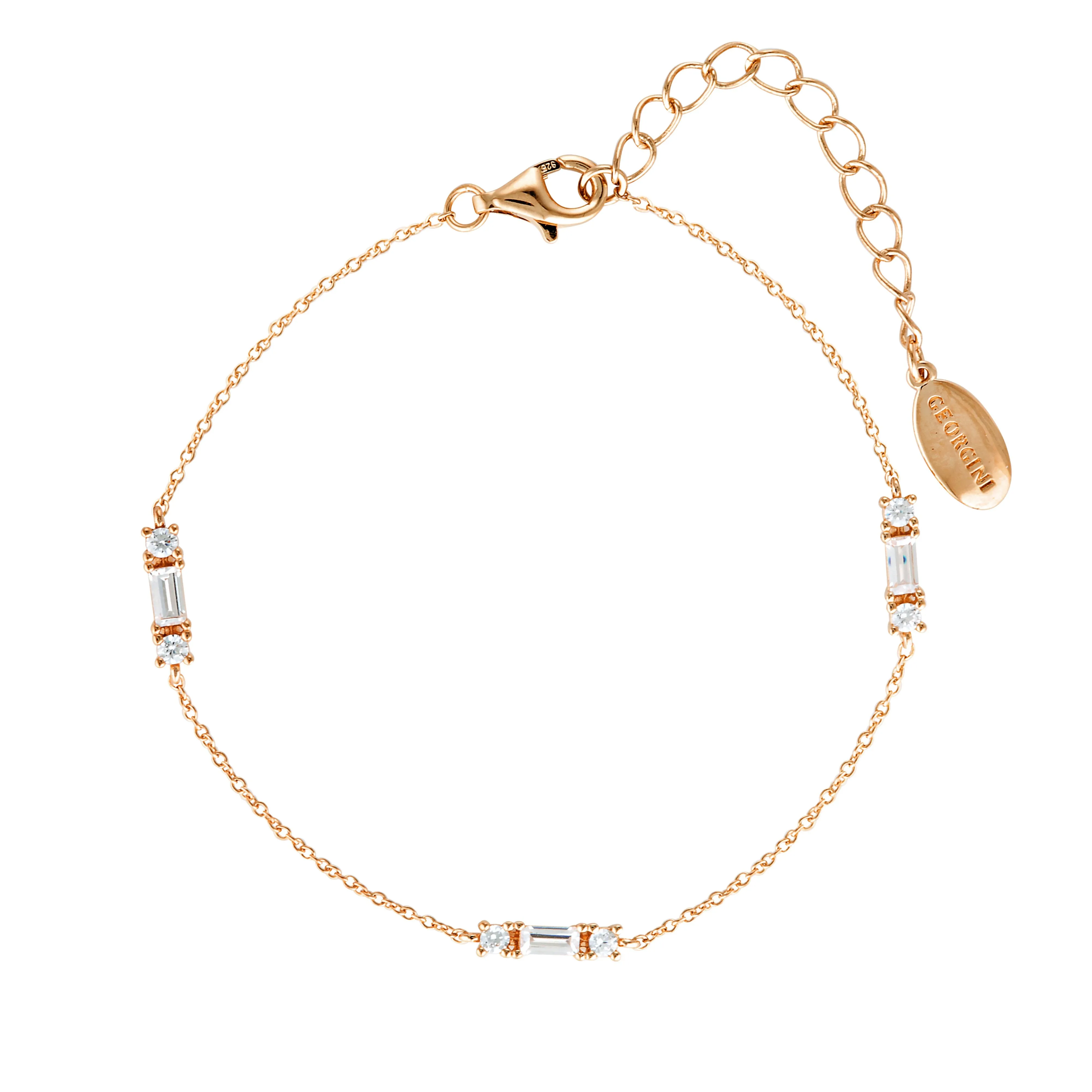 GEORGINI THE LAYERED EDIT TOLU BRACELET ROSE GOLD