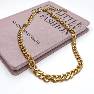 Go to Gold Tone Chain Necklace