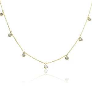 Hanging Diamond Necklace