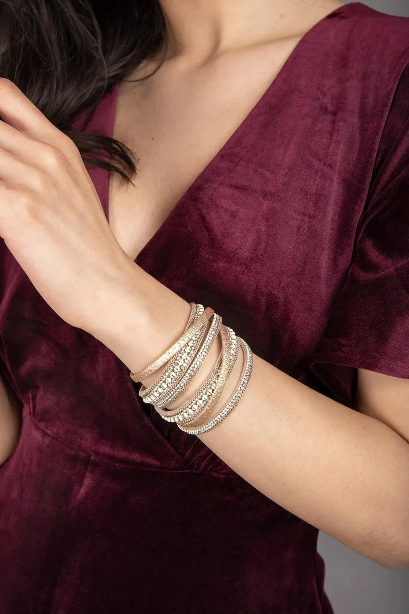 Hilton Double Wrap Bracelet