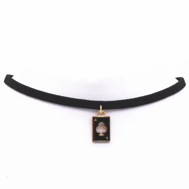 Hot new torques Bijoux Plain Black Velvet Leather crystal pendant Maxi statement Chokers Necklace for women 2016 jewelry