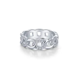 Interlocking Circles Eternity Band