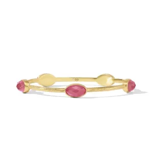 Ivy Stone Bangle Raspberry (Medium)