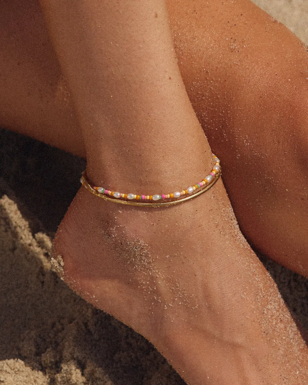 Lahaina Pearl Anklet Set | Sivan Ayla x Luv Aj