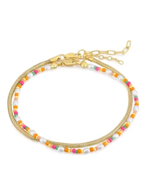 Lahaina Pearl Anklet Set | Sivan Ayla x Luv Aj