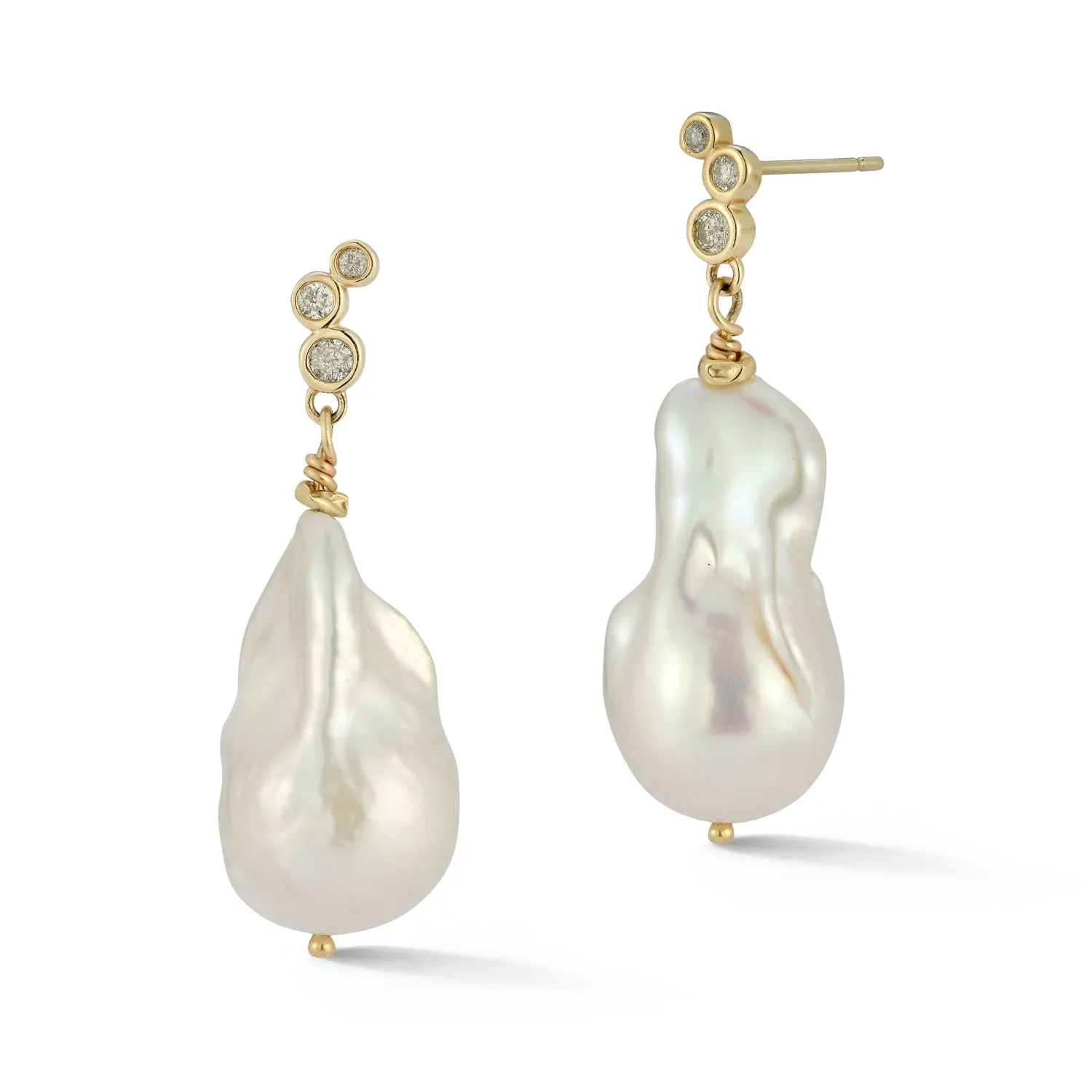 Margarita Baroque Pearl Earrings