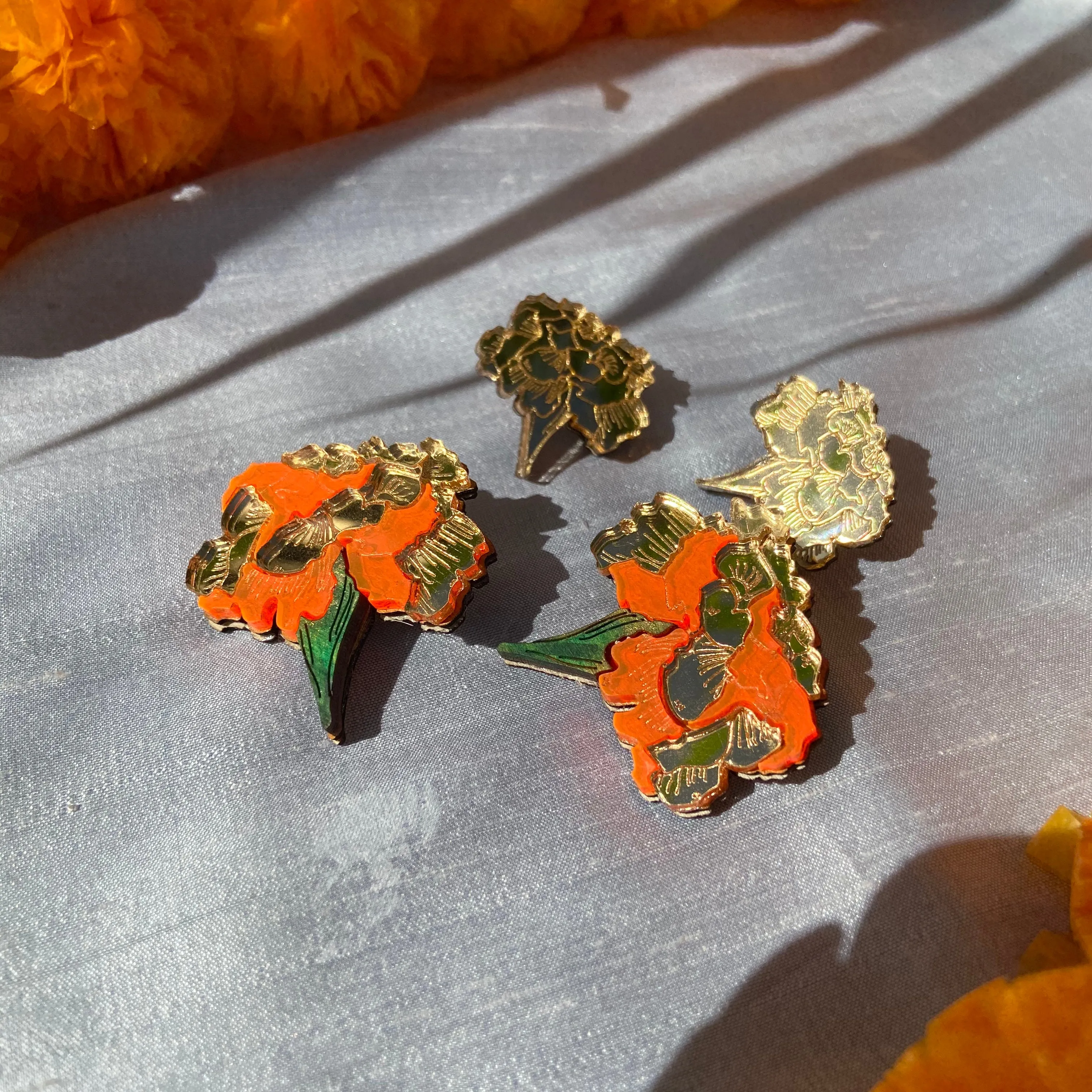 Marigold Studs Large