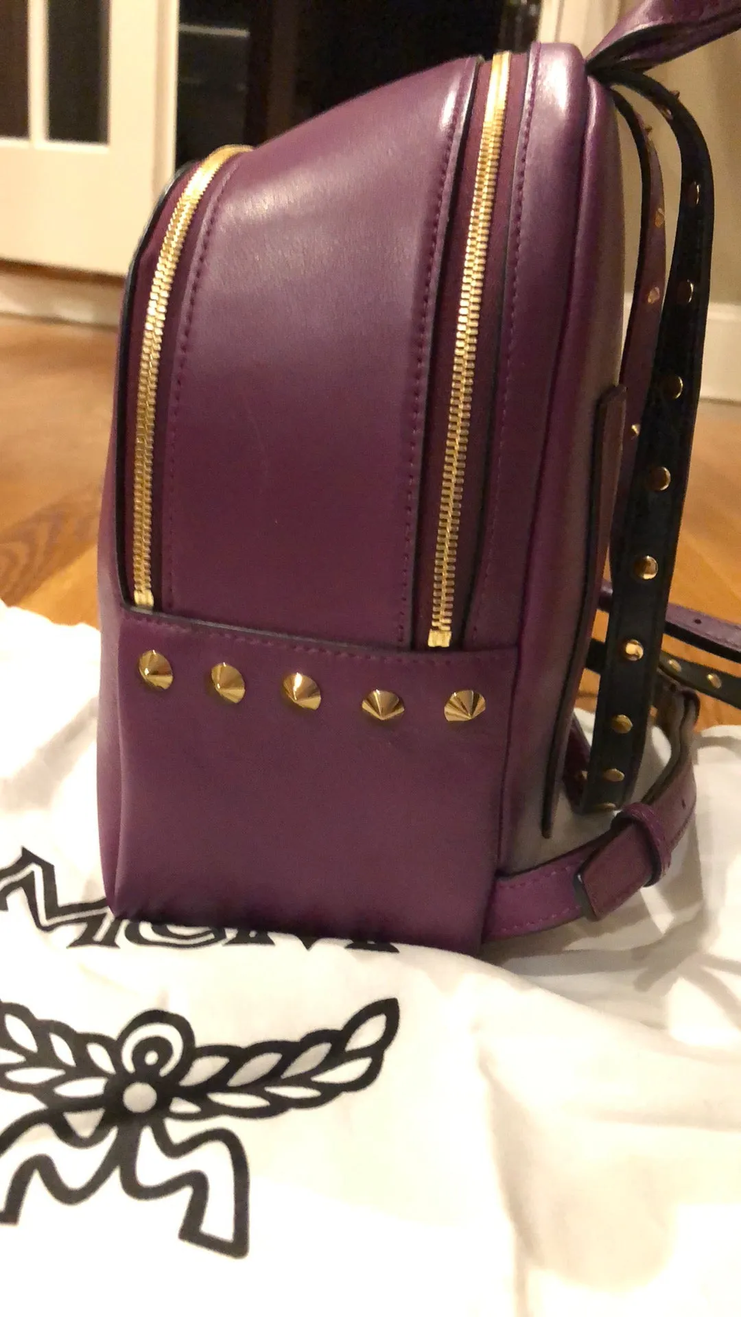 MCM Mystic Purple Backpack!