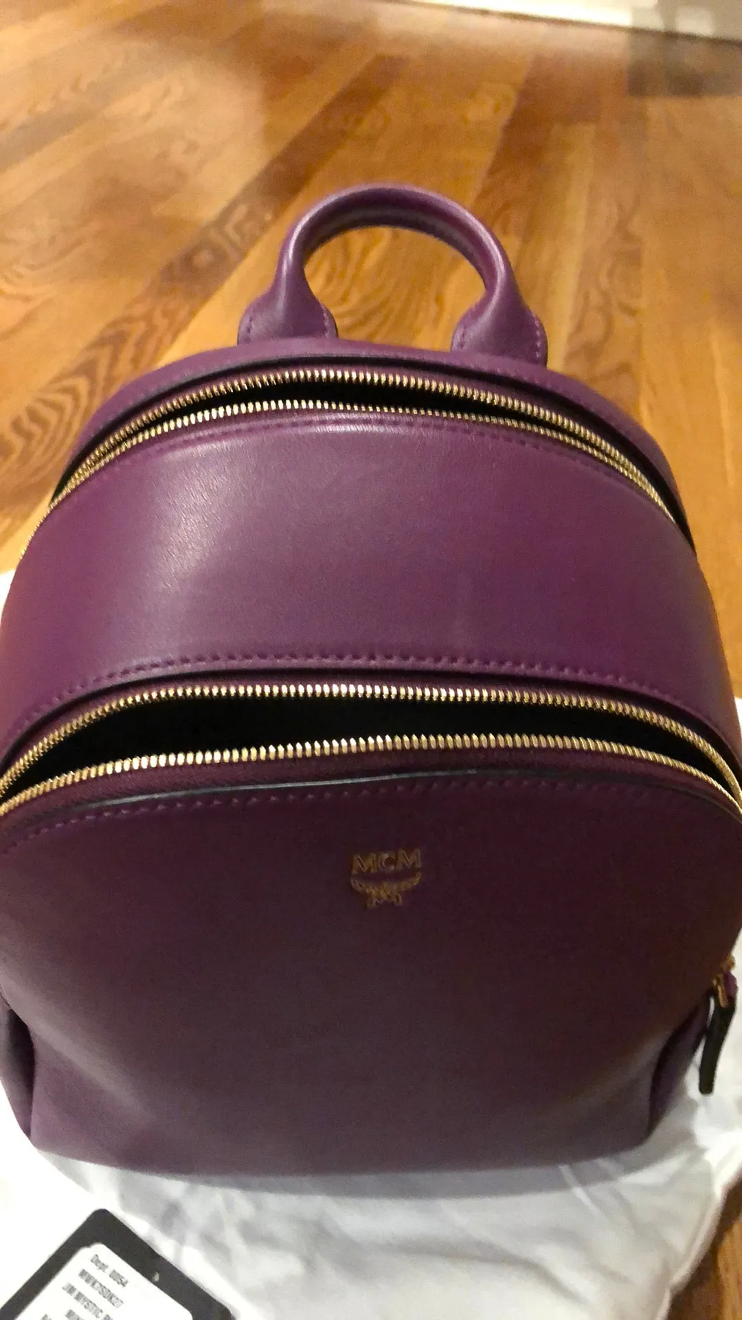 MCM Mystic Purple Backpack!