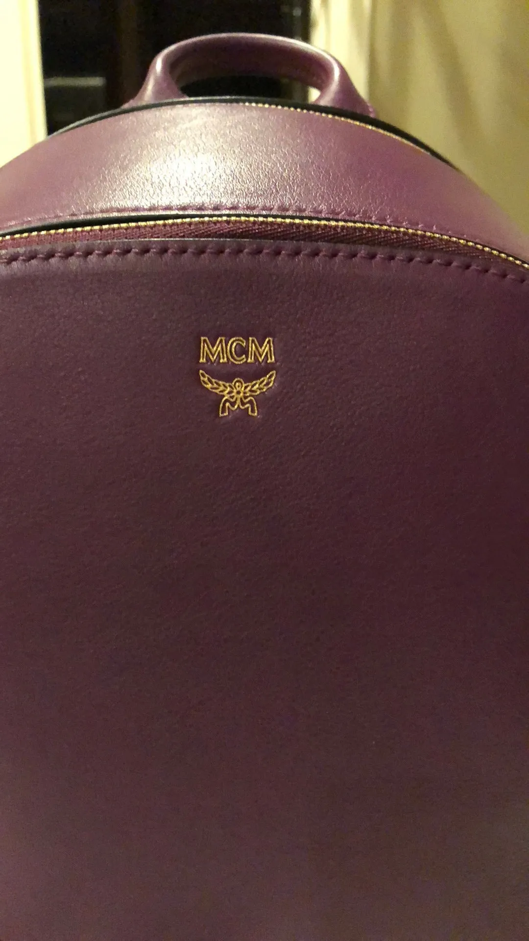 MCM Mystic Purple Backpack!