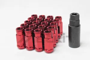 Monster Lug Forged Steel Lug Nut - 1/2"x20 - Red - 33004R