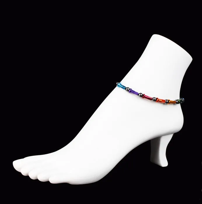 Nipple & Hematite Anklet - Wholesale