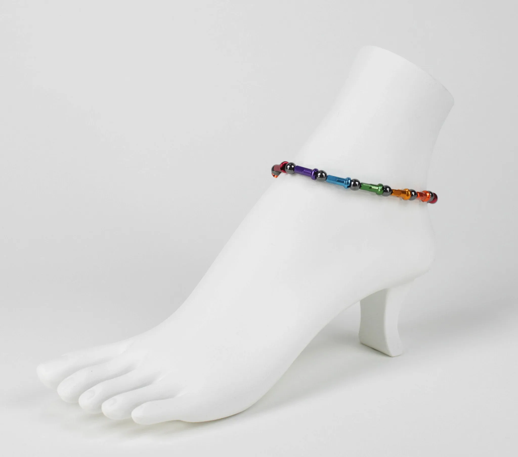 Nipple & Hematite Anklet